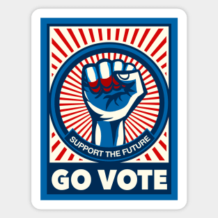 Go vote Sticker